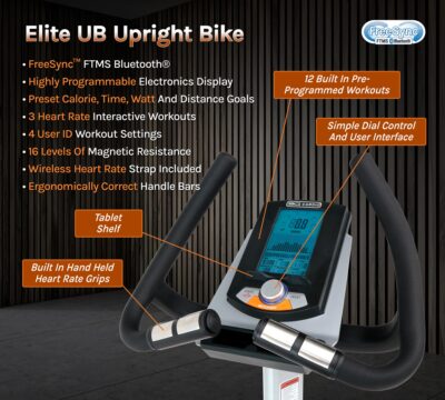 3G Cardio Elite UB X Upright Bike