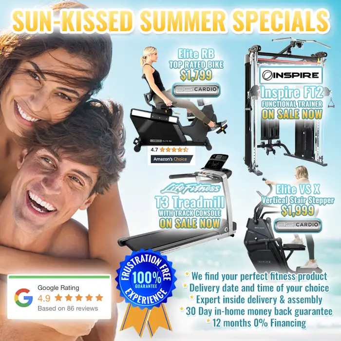 Sun-Kissed Summer Specials from AtHomeFitness.com - Arizonas Home Fitness Equipment Leader