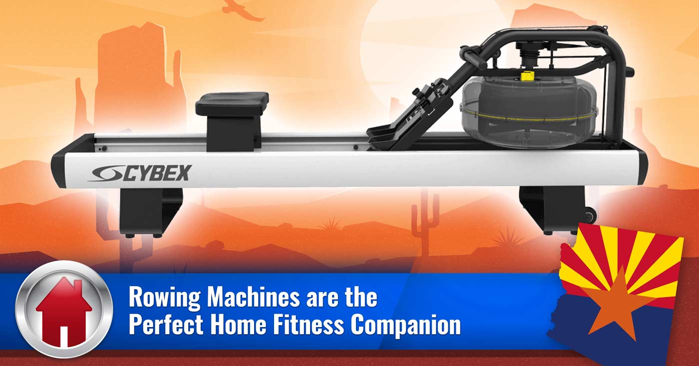 Rowing Machines are the Perfect Home Fitness Companion: At Home Fitness in Arizona has top brands available for sale